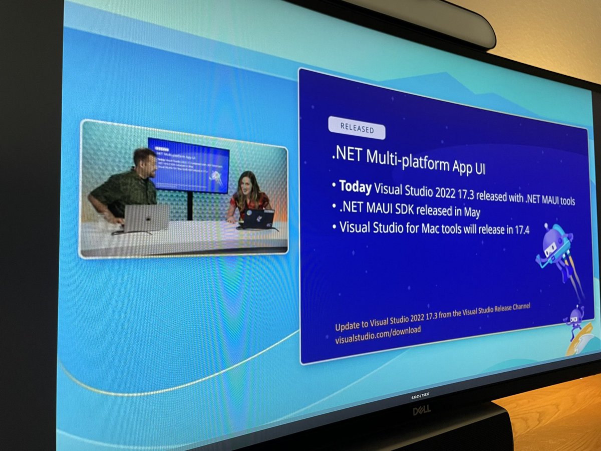 coding_pilot's tweet image. Whoop whoop - there it is….
#dotnetconf #dotnetmaui