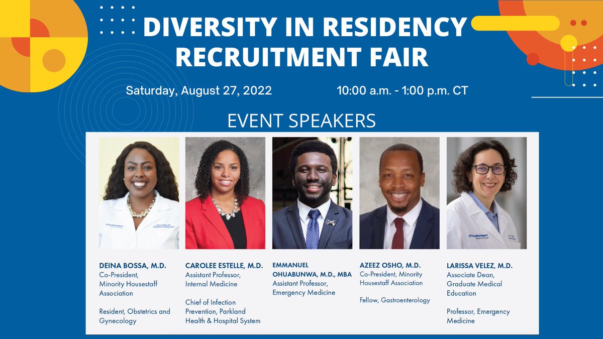 Andrew_Yo0's tweet photo. Sign up for the UTSW Diversity in Residency Recruitment Fair! There will be breakout rooms by specialty. https://t.co/sSkFf2zSJY  @UTSW_NeuroRes #neurotwitter @NMatch2023 #neurotwitternetwork https://t.co/DXVul4UMhW