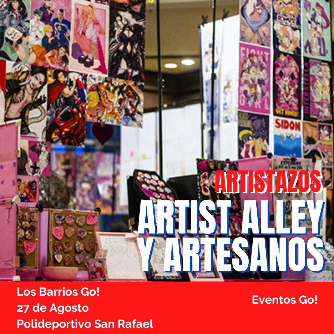 EventosGoFF's tweet photo. Componentes artist alley y artesanos de #losbarriosgo #artistalley #artesanos 

@chibigurumis_design
@lacarprint
@seliniyarn
@jogaru3d
@UNDISCOVER_ART
@miausweet
@hiitzlulu
@fiestadelola
@MuridanArt
@citrinocreativo
@hilittlechick
ANTONIO
@yeyeart23
@pat_tanuki https://t.co/77R5CnVFFp