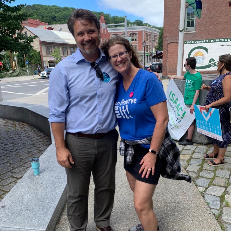 WintersVermont's tweet photo. Road Trip stop to the state capital, MontP! Great to so many friends, candidates, &amp; supporters. 💙🗳️ #vtpoli #electionDayRoadTrip https://t.co/6Q836IsETH
