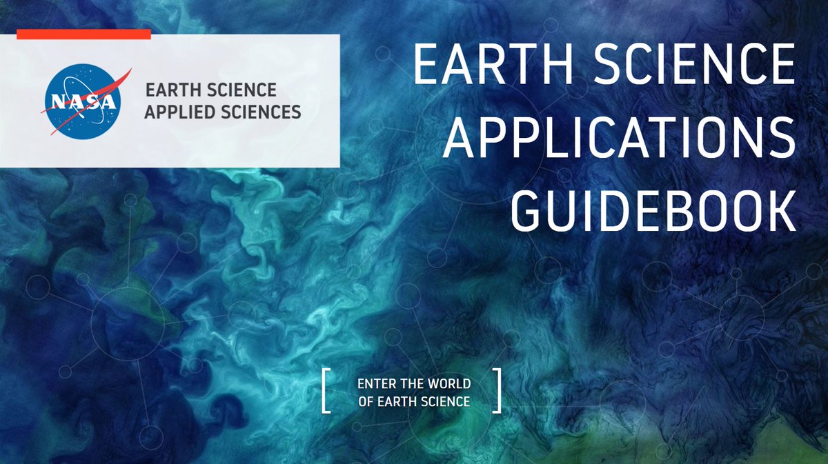 BzGEO's tweet photo. In terms of the resources mentioned, check out the @NASA Earth Science Applied Science Applications Guidebook: https://t.co/7S96JpCJek.
https://t.co/5EROtKmMFt https://t.co/tpo0AgBiFX