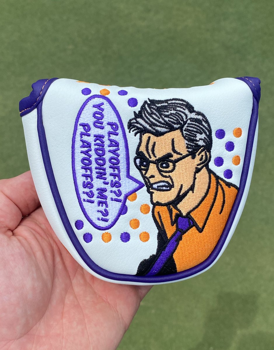 Without a doubt the best putter cover I’ve ever seen for the FedEx Cup playoffs. <a href="/odysseygolf/">Odyssey Golf</a> nailed it.