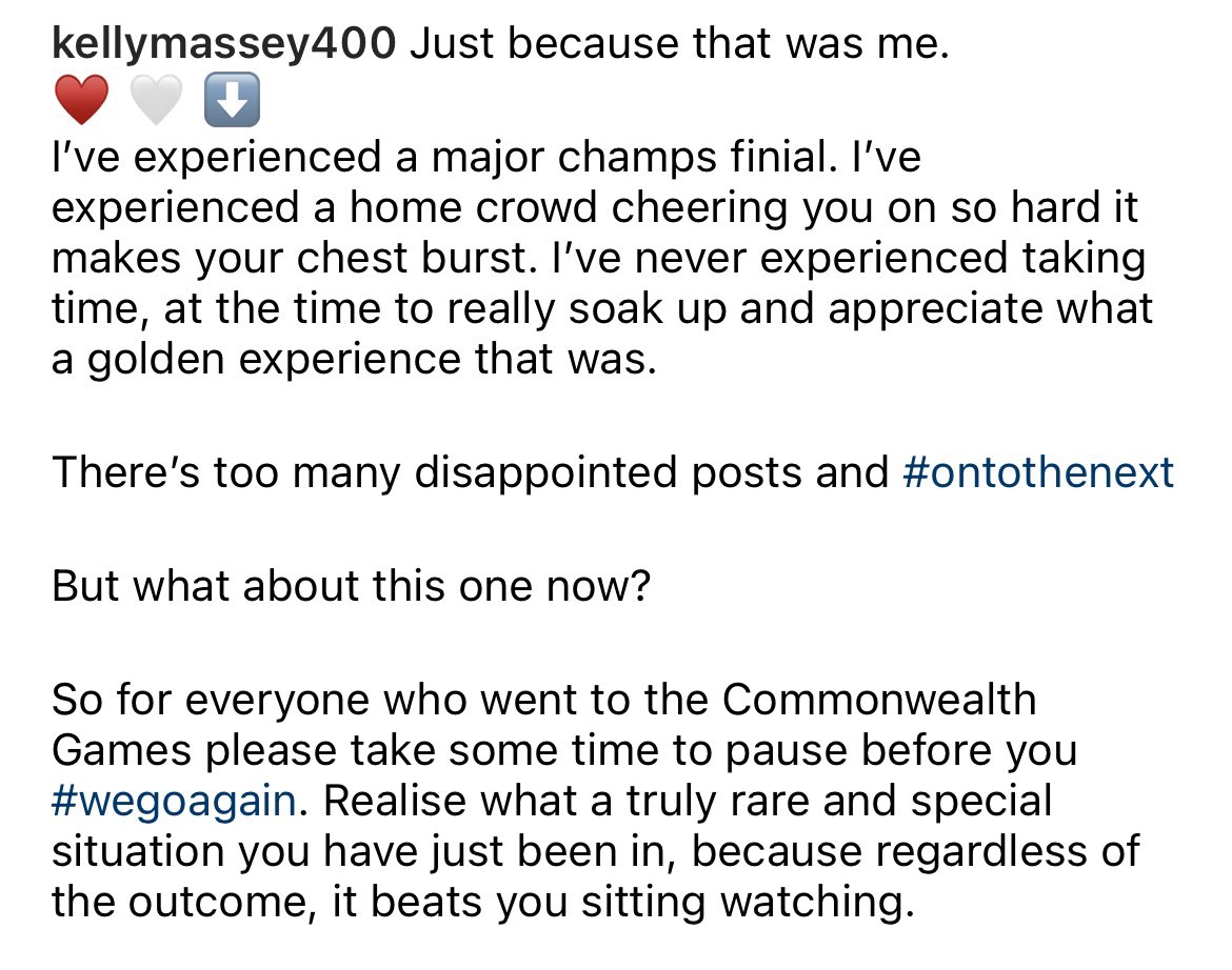 Spreading the love here because it was received well on insta.

Make time for yourself and be kind to you too.

#CommonwealthGames2022 #Birmingham2022 #sport
