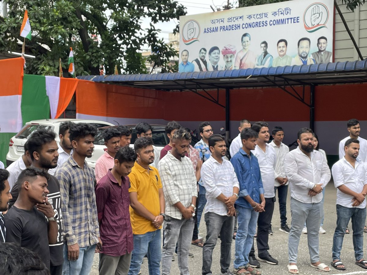 angkitadutta's tweet photo. #IYCFoundationDay at Rajiv Bhawan Guw https://t.co/DQWin4LnRr