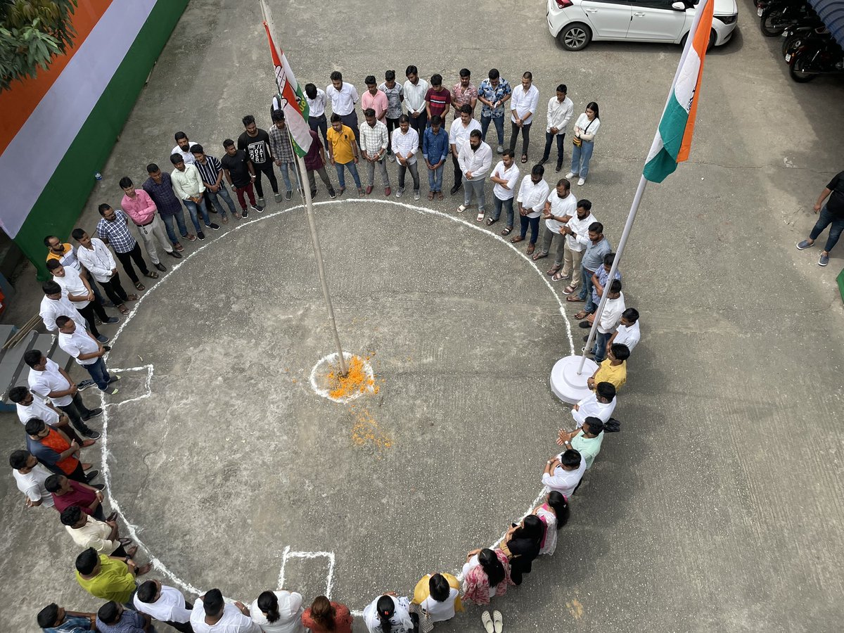 angkitadutta's tweet photo. #IYCFoundationDay at Rajiv Bhawan Guw https://t.co/DQWin4LnRr