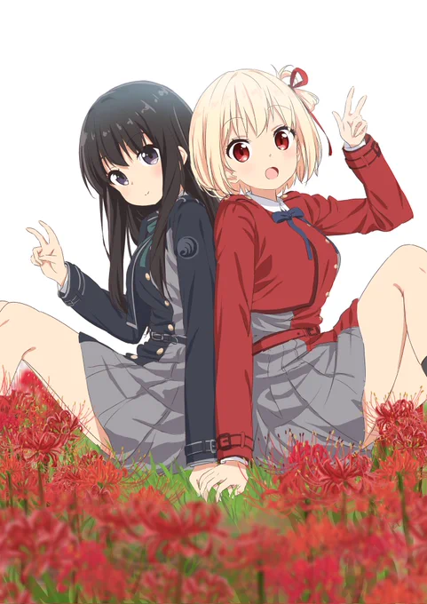 #リコリコかわいくてかっこよくておもしろい!キャラも立ってるし、ストーリーも設定もよく練られてるのが伝わってきます!この手のアニメはどこかでシリアス展開が来るはずなので、覚悟しながら見届けていきます!! 