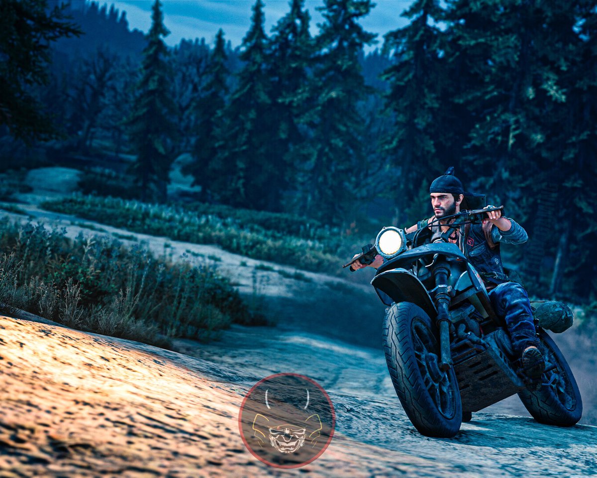 euby_gaming's tweet photo. We’re back on the Oregon Trail! 
🏍🧟‍♂️
[#DaysGone]
[Dev: @Bendstudio] 
🎮
#DeaconStJohn #Deek #syphonfilter #gabriellogan #WorldofVP #VGPUnite #ThePhotoMode https://t.co/UEjLIrKojT