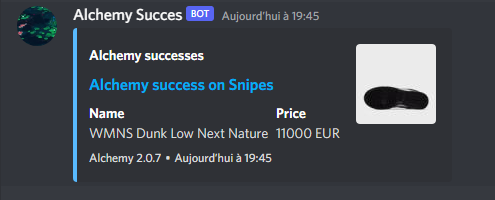 Alchemy Success tweet media