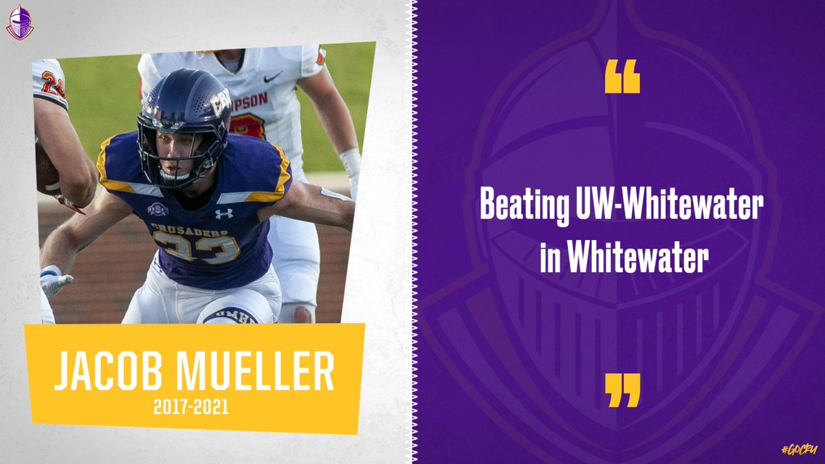 "What's your favorite 🏈memory?"
🗣️ | Jacob Mueller

#gocru #STAC22