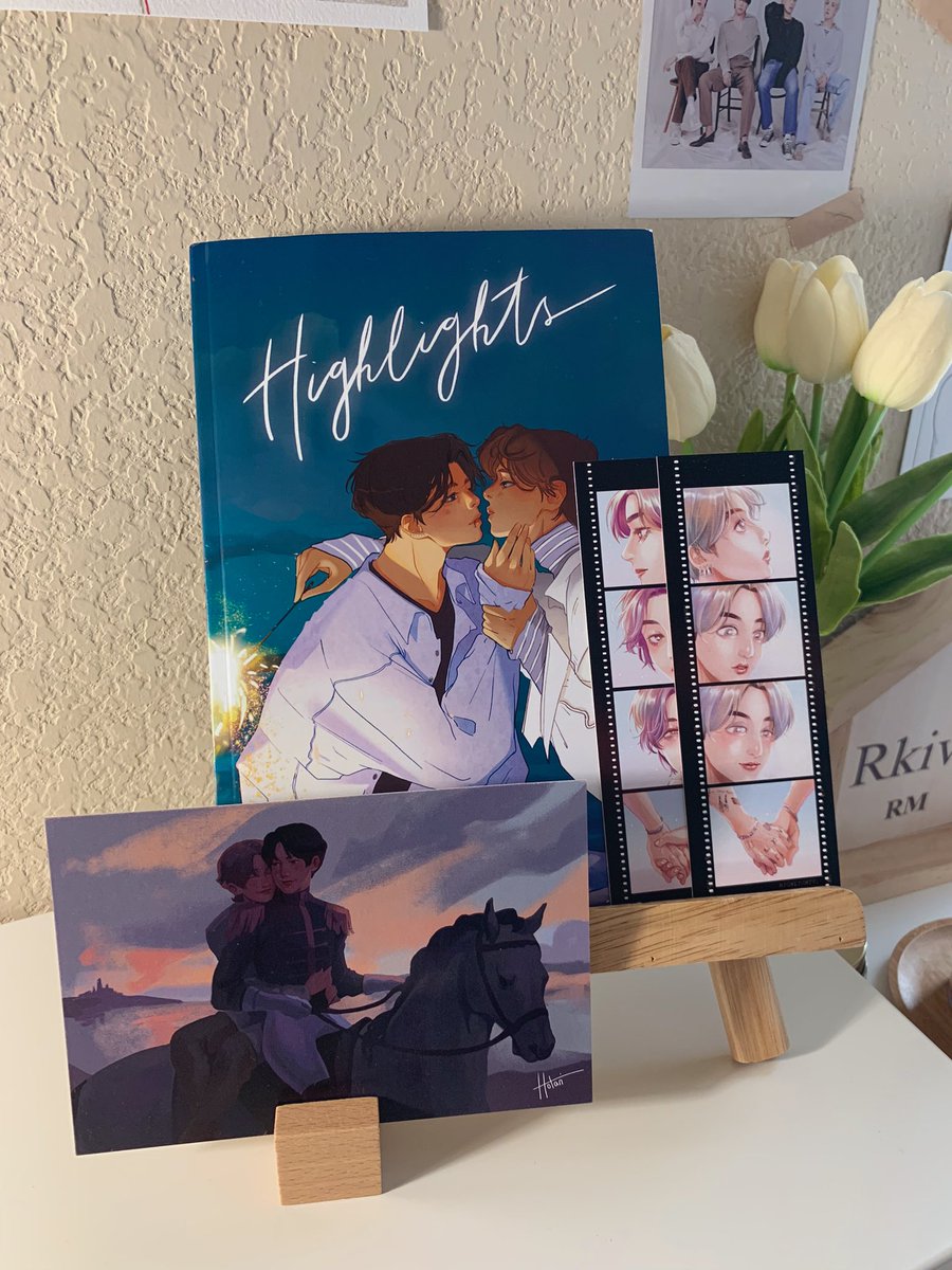 sunsetskv's tweet photo. my copy of the anthology finally arrived!! 🥹 got really emotional seeing my piece in (paper) flesh thank you for making all this happen <3 @taekookfeature https://t.co/9oX52DHFJO