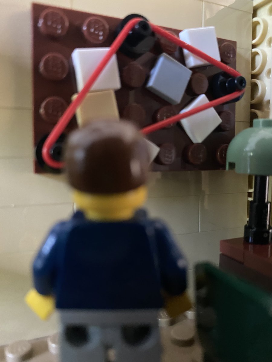 With the skill of a logistics expert, the athletic trainer fills out the fall sports schedule. #LEGOatc #EverythingEverywhereAllAtOnce