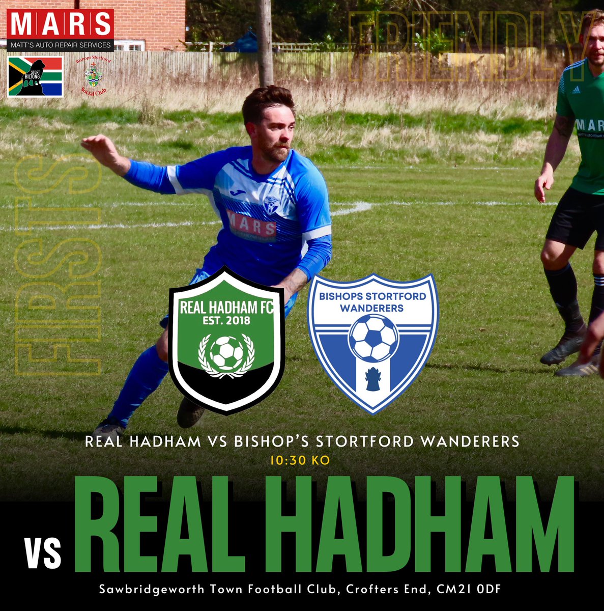 BSWFC's tweet image. U P C O M I N G    F I X T U R E

🆚 Real Hadham
📍 Crofters End
🕥 10:30 KO
📆 Sunday 14th August
⚽️ Friendly

The Firsts will be looking forward to finally getting some important minutes in their legs on Sunday with a friendly over at Crofters End against @RealHadhamFC ⚽️