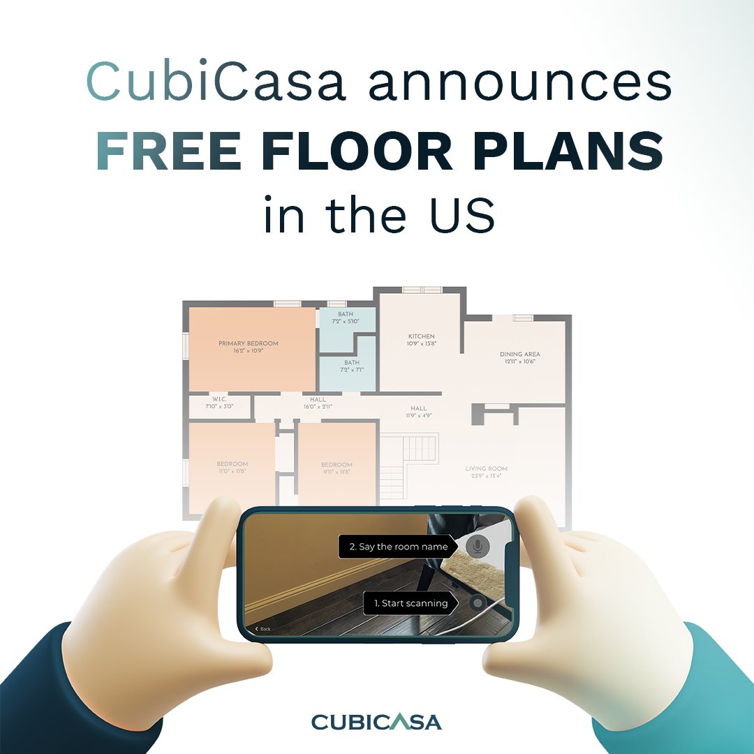 CubiCasa tweet media