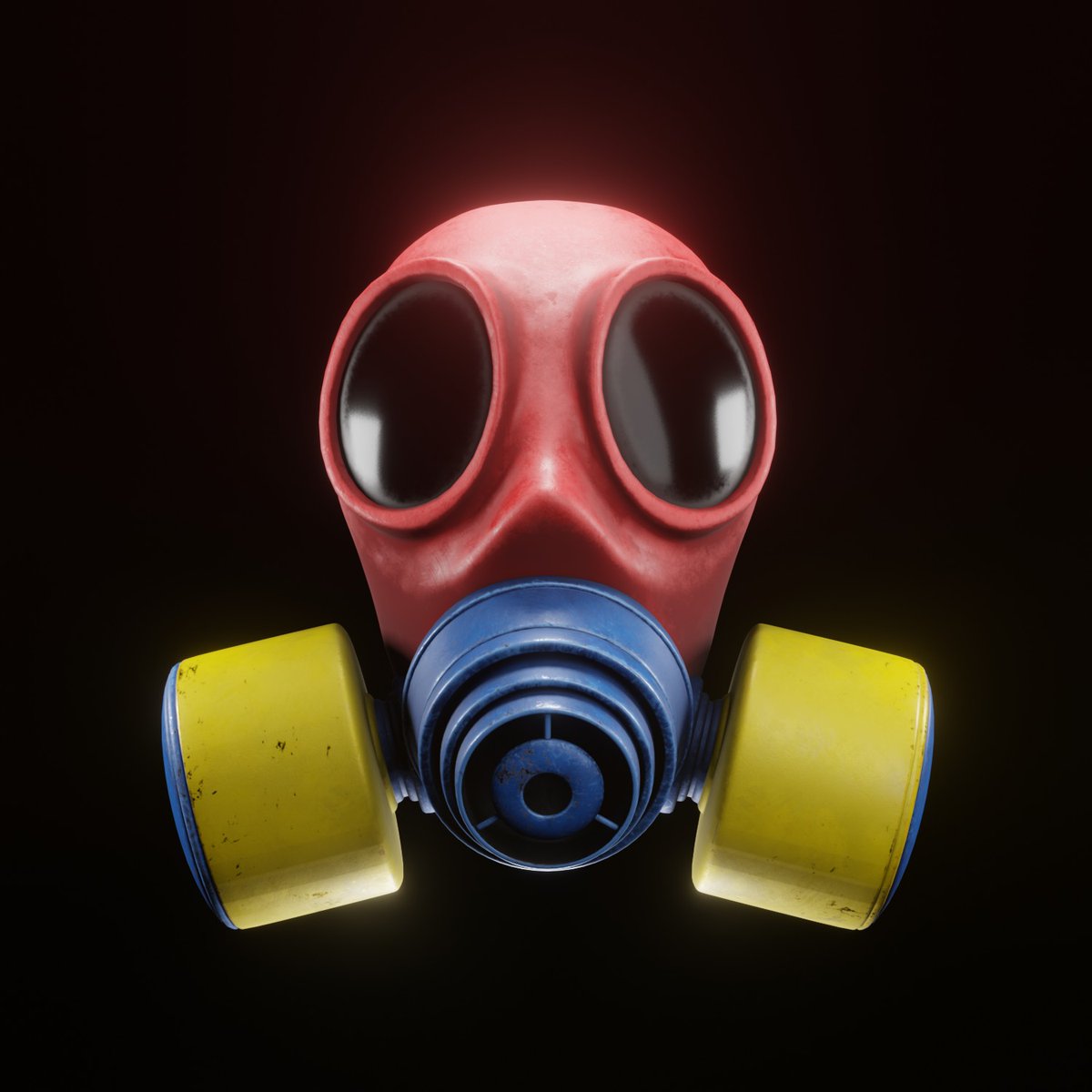 Poppy Playtime Chapter 3 Gas Mask - Download Free 3D model by