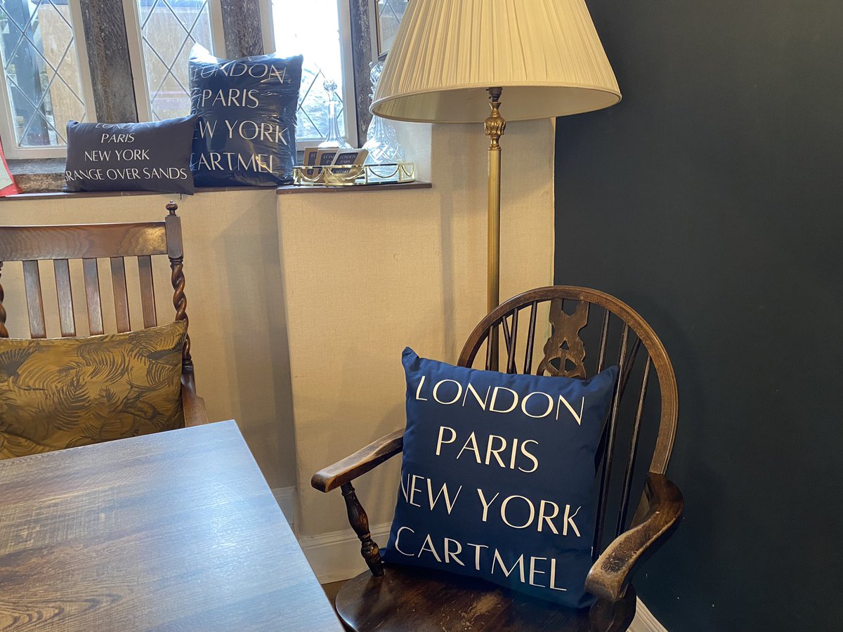 Cartmel Cushions are a must!