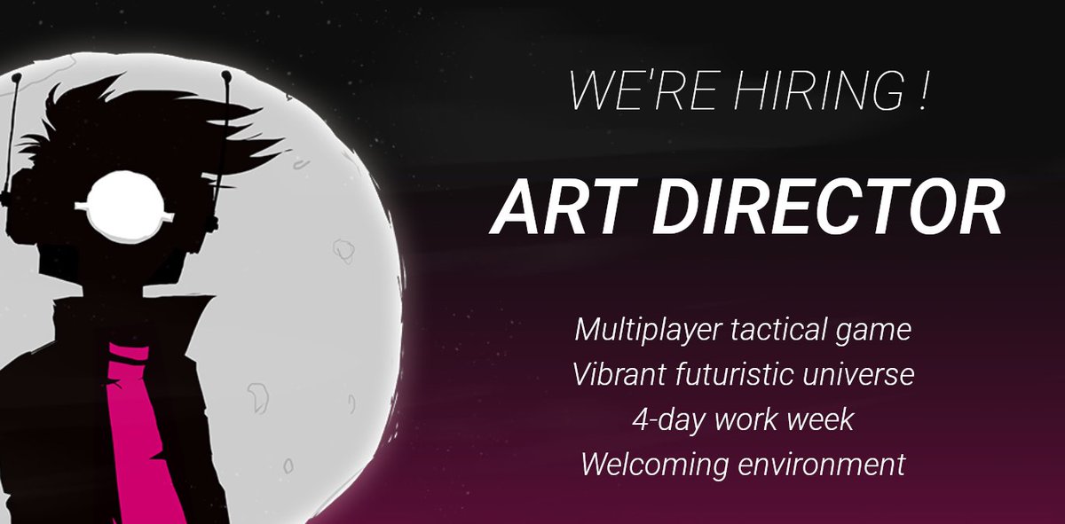Blindspot_Games's tweet image. You want to lead the art for our studio?

We are seeking an Art Director for our new multiplayer tactical game set in a rich futuristic universe.

👀👀 -&amp;gt; blindspot-studio.com/jobs/art-direc…

#indiedev #gamedev #gamedevjobs #job