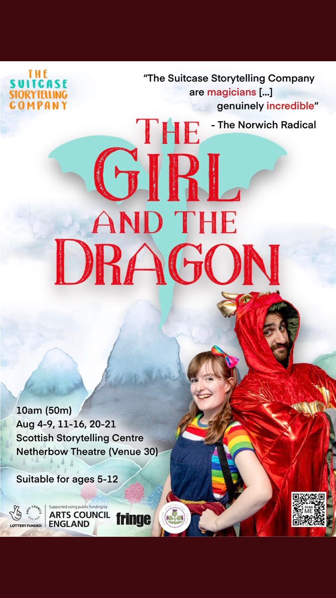 Also very much recommend ‘The Girl &amp; The Dragon’ by <a href="/SuitcaseStoryCo/">The Suitcase Storytelling Company</a> - my 8yo &amp; 5yo both loved it, which is rare!