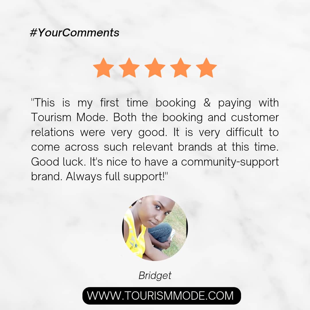 Tourism_mode's tweet photo. #clientreview 

Thank you Bridget for those kind words. It's our pleasure to meet your expectations! https://t.co/FbePFB2GwO