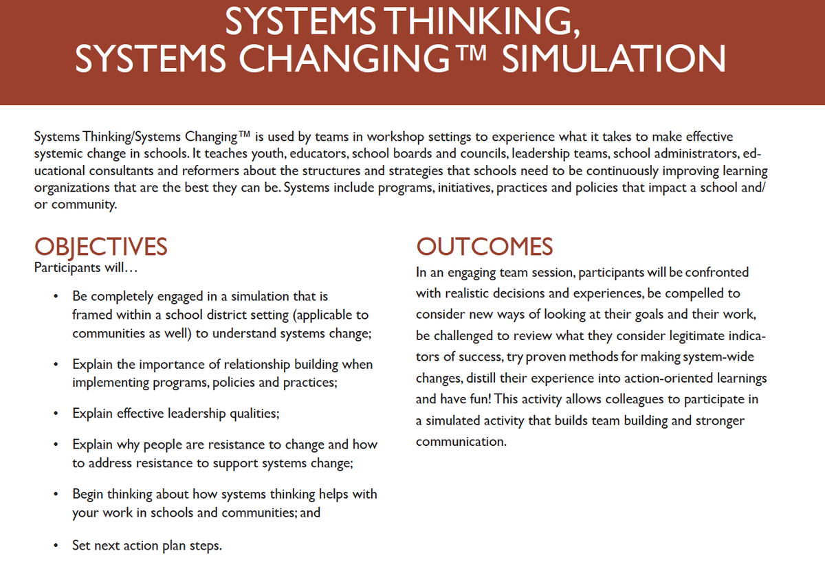 Cairnguidance's tweet photo. The @Cairnguidance team is looking forward to facilitating our Zoom version of the #SystemsThinking #SystemsChange simulation on Thursday with @thriveokc
#CompSexEd #SexualHealth #Leadership #AdolescentHealth
#CairnPath https://t.co/3yQ4QsYIYj
