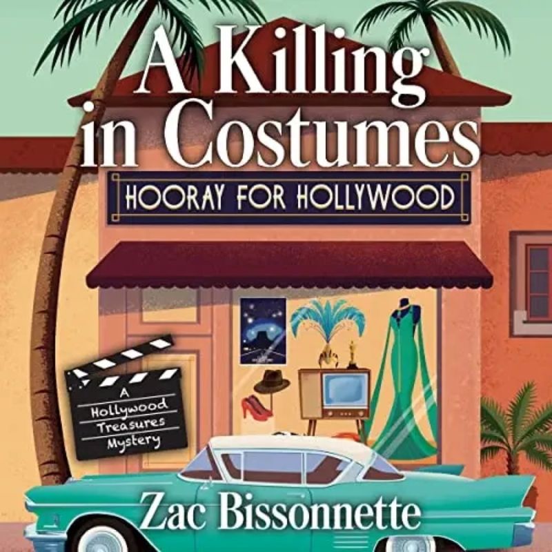 Murder! #mystery! Hot Cops! Classic Hollywood! Movie Memorabilia! <a href="/barrymanilow/">Barry Manilow</a>! Palm Springs &amp; #StarTrek! My first #cozymystery was a Quozy! "A Killing in Costumes" w/the amazing @MelanieDCarey. Huge thanks <a href="/ZacBissonnette/">Zac Bissonnette</a> <a href="/Dreamscapeaudio/">Dreamscape Media</a>  @ThePeteCross. 
#LGBT #audiobooks <a href="/tcm/">TCM</a>