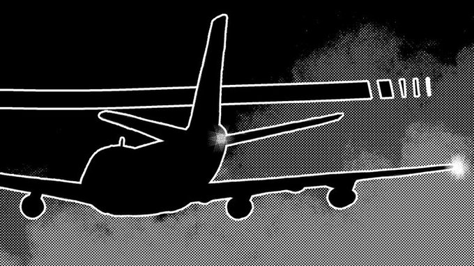 ほぼシルエットしか出てこないジャンボの正式名称はB747-9IC(インターコンチネンタル)、インターセプターはF-23SJ改(ブラック・ウィドウⅡ)という名称でいずれも実在しません。
747についてはまだ生産が継続している設定です。 