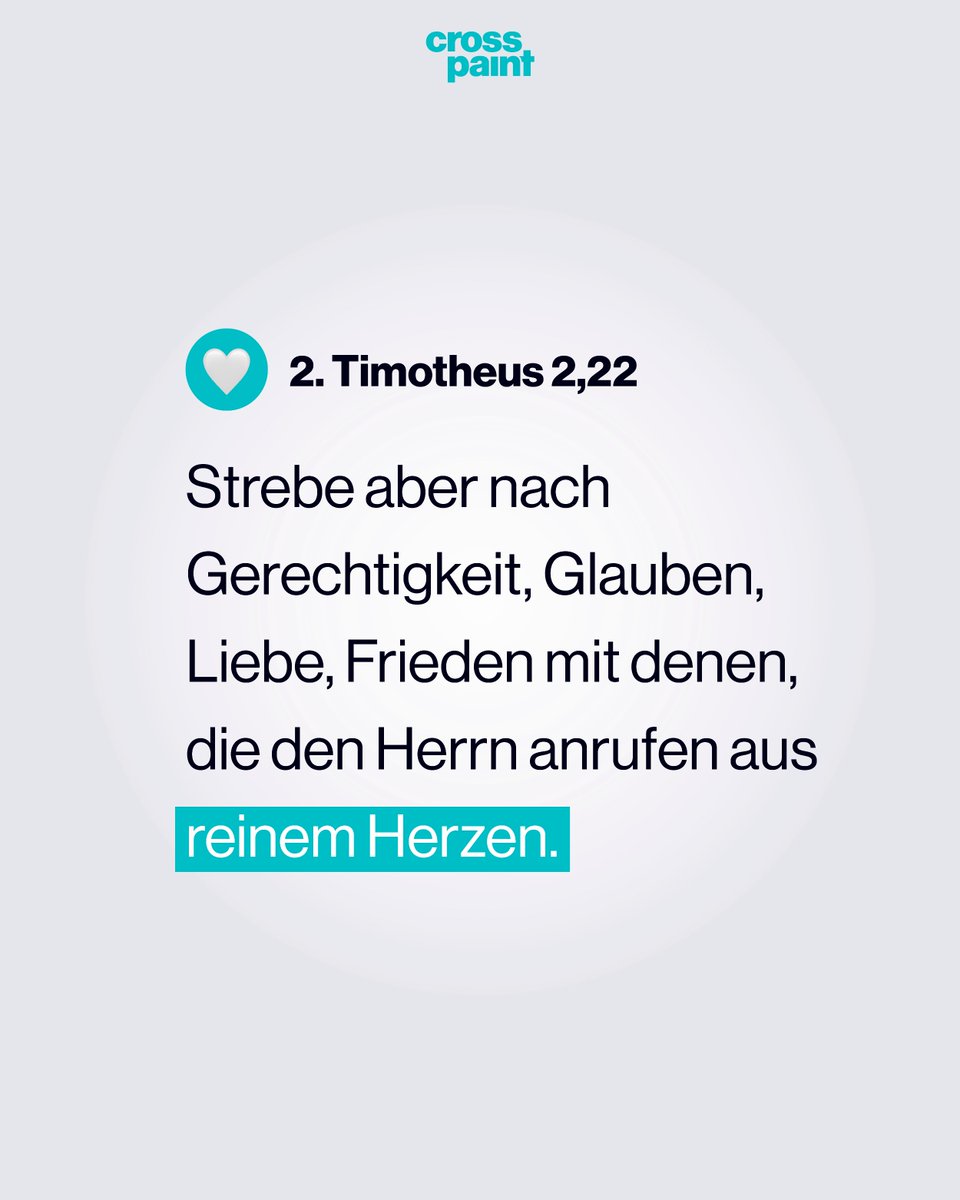 Crosspainttv's tweet photo. Das ist so wichtig für turbulente Zeiten: Such dir Geschwister, die Gott aus reinem Herzen anbeten! 💪🏼

#timotheus #gerechtigkeit #glaube #liebe #frieden #einheit #reinesherz #zusammen #gemeinsam #bibelvers https://t.co/hDO7zvKKCZ