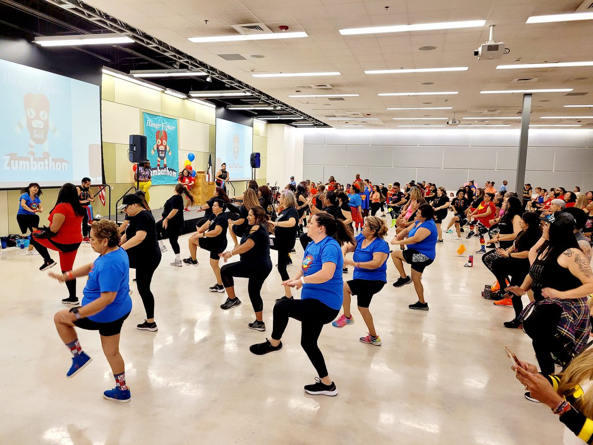 SlewCWC's tweet photo. A huge thank you to the @safoodbank for letting us partner with them for their Hunger Fighter Zumbathon! Don't forget that we will also host our own Party in Pink Zumbathon in October! Stay connected with us for more details to come! #zumba #partyinpink #fighthunger https://t.co/WELWtvIqwC