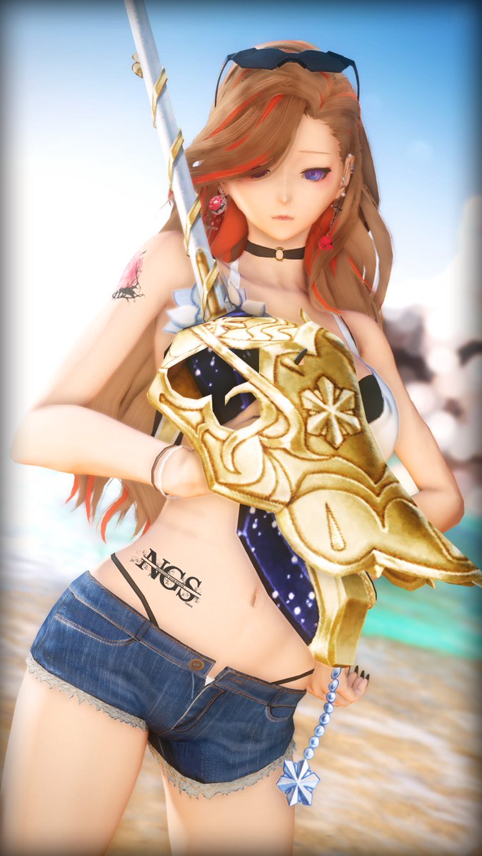 lacouse60485's tweet photo. #メンテの日なのでssを貼る 
#PSO2NGS_SS https://t.co/VeSXtxLFJ2