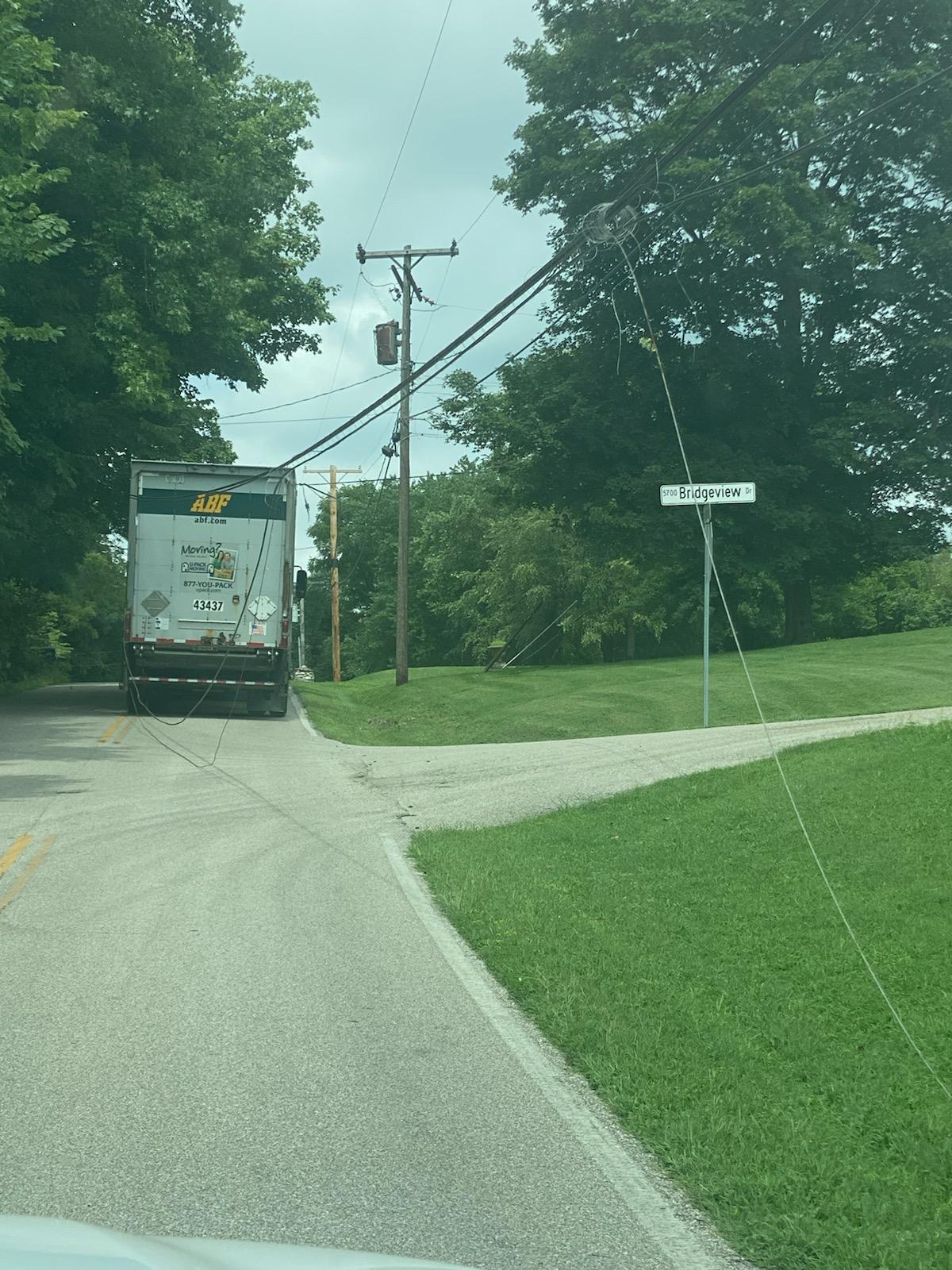 Vanderburgh Sheriff on Twitter "Roadway hazard at Felstead Rd and