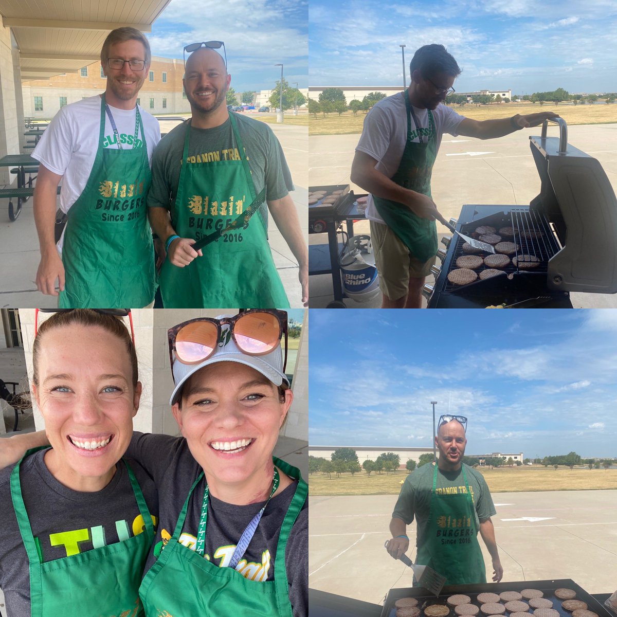 <a href="/LebanonTrailHS/">Lebanon Trail</a> Admin - “Blazin’ burgers since 2016” <a href="/EliseN_Marshall/">Elise Marshall</a> <a href="/DrJakeDuce/">Jake Duce</a> <a href="/ginn_allison/">Allison Ginn</a> <a href="/tara_francis13/">Tara Francis</a> <a href="/JustinWieller/">Justin Wieller</a>