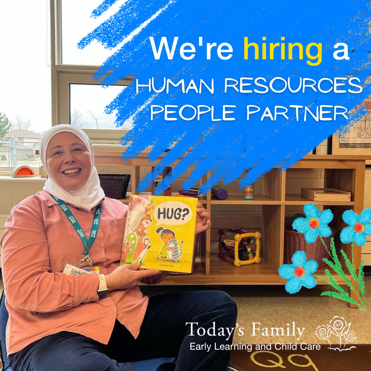 TodaysFamilyOnt's tweet photo. At Today’s Family, our greatest asset is our people. We’re looking for an HR People Partner to help us embrace the opportunities of the #CWELC Plan to elevate the #ECE profession and its impact on children and families. 
🔗 https://t.co/PLTewRV78u https://t.co/eYWlhub8Jl