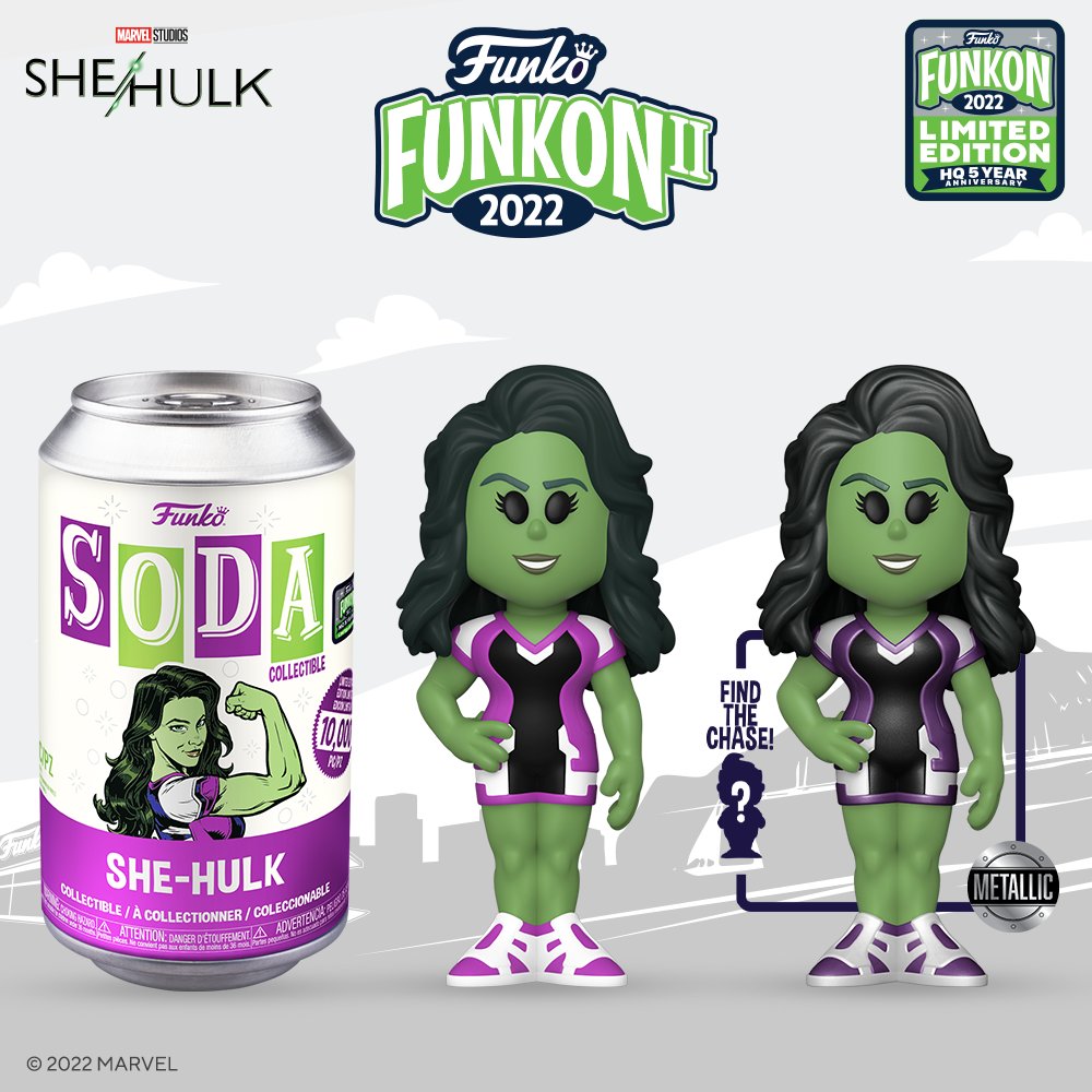 Vinyl SODA 3 Liter Hulk