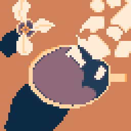 Lineisart's tweet image. 64x64 coffee ☕ 
 #HotDrink for @Pixel_Dailies

#Pixel__dailies #pixelart #ドット絵
#pixel_dailies