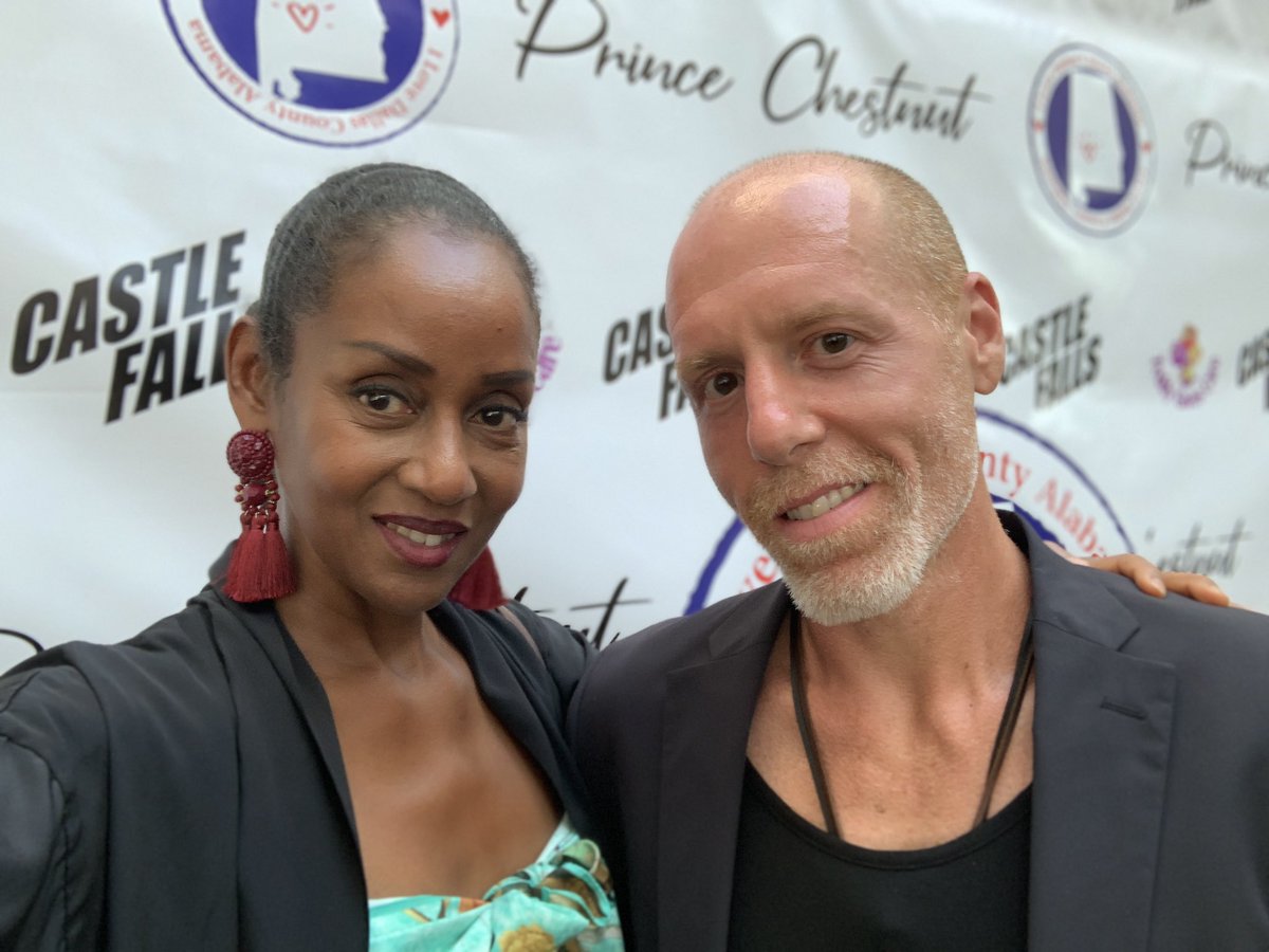 DaphneDanielle7's tweet photo. Congrats to my hunk/actor @robertgberlin! Lovely time at #CastleFalls film Premiere in #Selma #Alabama! Directed by #DolphLundgren starring #ScottAdkins! #MethodActor #RobertBerlin #DaphneDanielle #DaphneDanielleActress #RobertBerlinAmericanMethodActor #AmericanMethodActor https://t.co/gldDfJK9EH