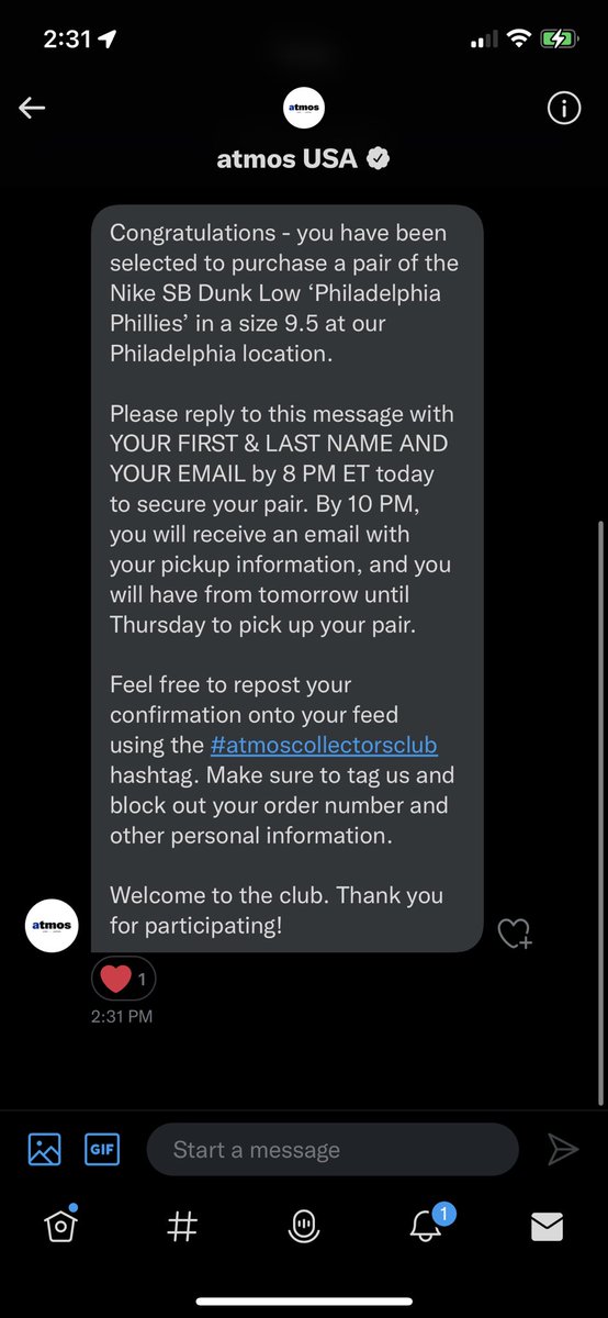 nijpatel28's tweet photo. I LOVE YOU LETS GO @atmos_usa #atmoscollectorsclub https://t.co/CPRzh5lNwQ