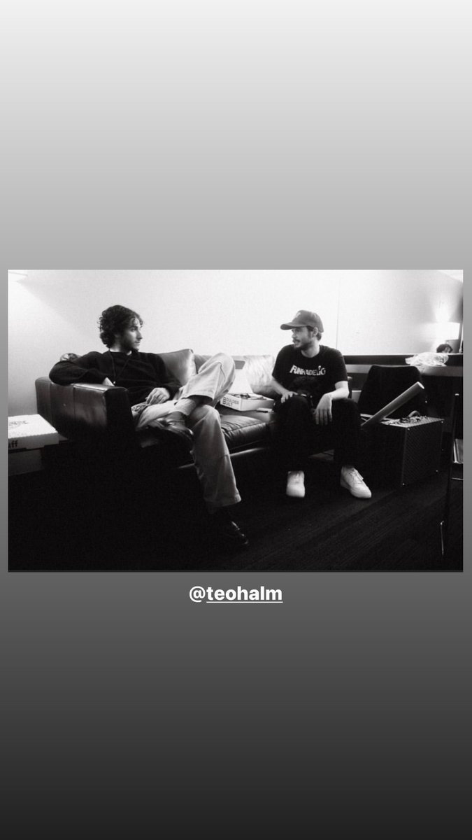 rexorangearg's tweet photo. .@rexorangecounty via Instagram Stories! 🖤 https://t.co/5TwjZIWvst