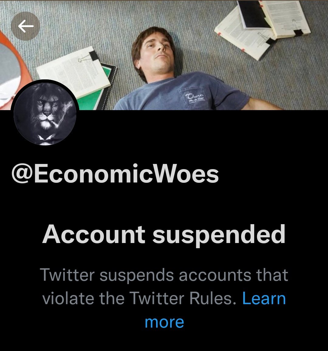 TOHousingSmash's tweet photo. Speaking the truth about frauds in 2022, gets you suspended from twitter

Unbelievable time we live in, man........

@EconomicWoes FREE HIM! https://t.co/IXZ79QBxL5