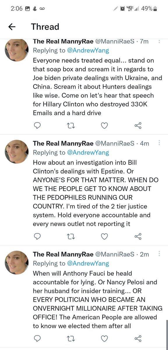 ManniRaeS's tweet photo. @JackPosobiec I think I just got blocked on Twitter https://t.co/AZEEHswafH