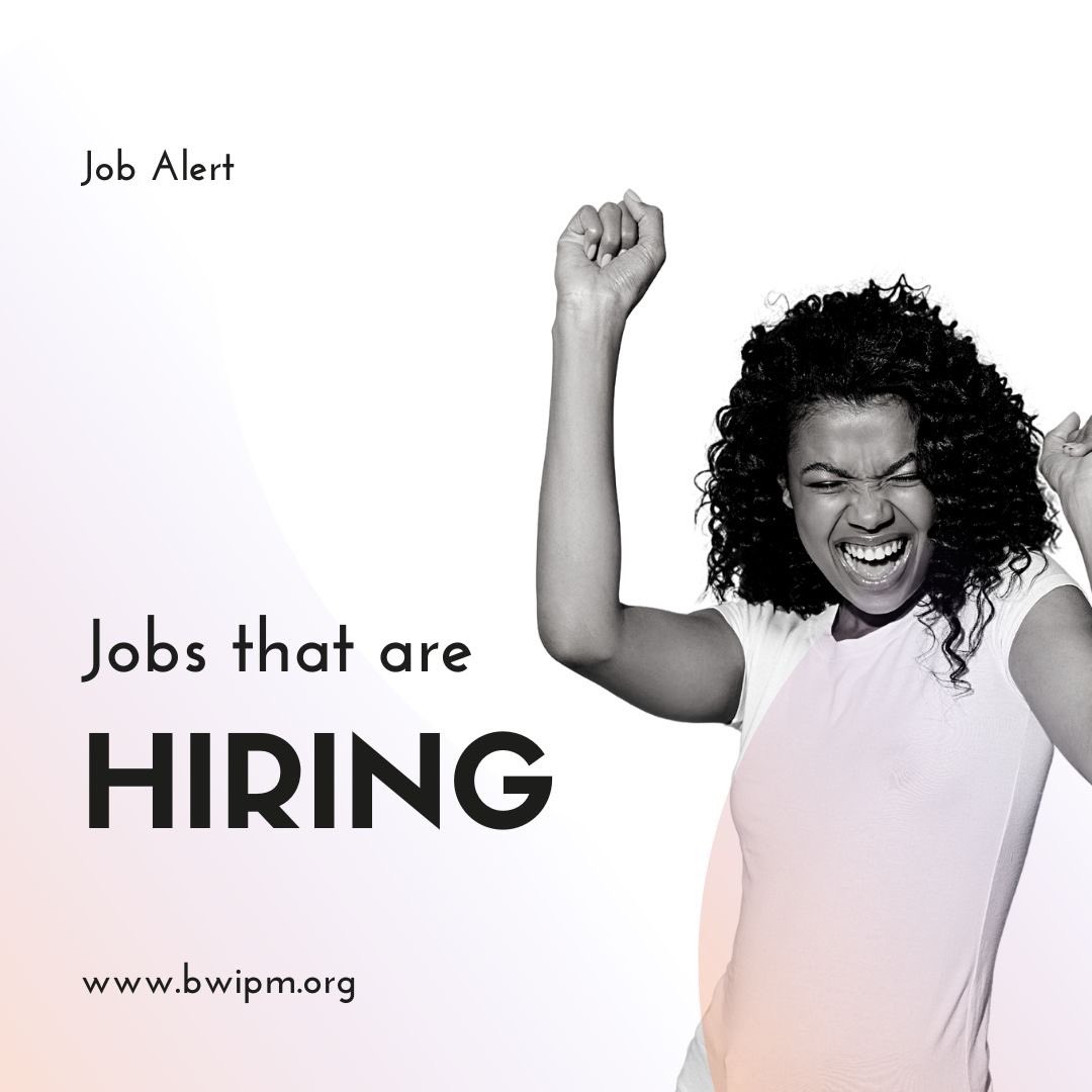 Arnold Emuze on Twitter "RT BlackWomeninPM 👩🏽‍💻 Jobs that are hiring