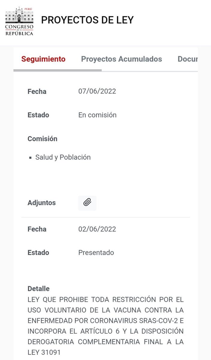Leoncio75646465's tweet photo. @JoseCuetoAservi @Minsa_Peru Hola Sr. @JoseCuetoAservi por favor continúe con su PL https://t.co/fYxRgdR6oX LEY QUE PROHÍBE TODA RESTRICCIÓN POR EL USO VOLUNTARIO DE LA VACUNA. 
CC: @Alm_Montoya @JZeballosAponte @MiguelCicciaV @javierpadilla @EsdrasRicardoMe @rlopezaliaga1 https://t.co/pcCbuNou24