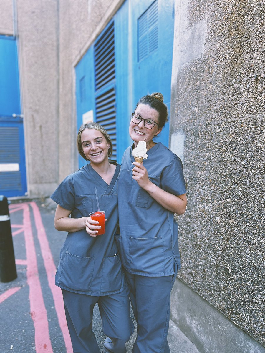EDNUH_wellbeing's tweet photo. The BIGGEST thank you to @NUHCharity from @teamEDnuh + @TeamPaedsEDnuh  
for funding the ice cream van for the past 4 weeks! You’ve brought a lot of smiles to a lot of faces! 🍦 #staffwellbeing #nhsstaffwellbeing https://t.co/o24oXhLrvM
