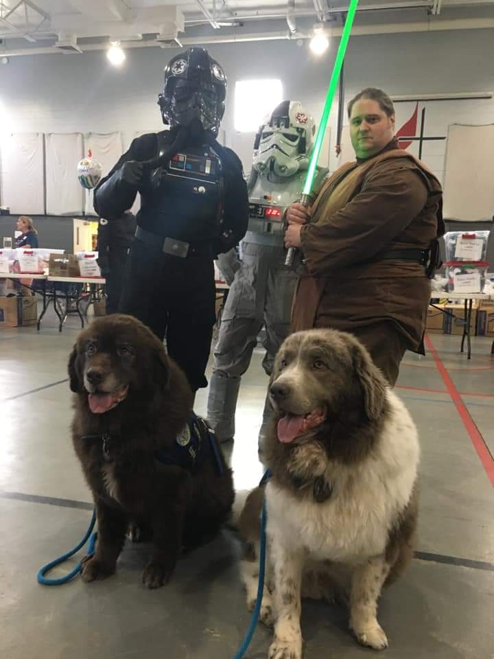 MakazeSquad's tweet photo. HOPE Helps Back to School Bash. 
#starwars #501stLegion #FloridaGarrison #makazesquad #rebellegion #rakurabase #costume #cosplay #droid #astromech #droidbuilders #jedi #Stormtrooper #xwingpilot #tiepilot https://t.co/YTzUMT3AWK