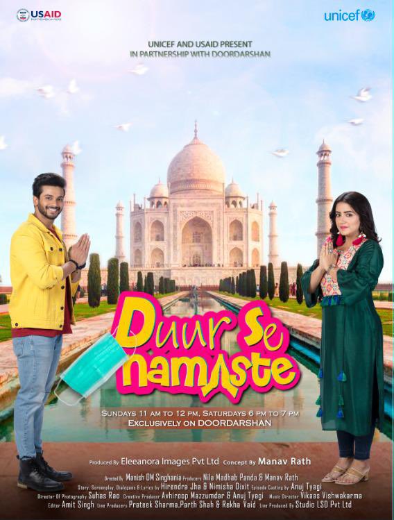 The first episode of Duur Se Namaste, the edutainment porgramme on key behaviours, including vaccination and CAB that <a href="/UNICEF/">UNICEF</a> &amp; <a href="/USAID/">USAID</a> promotes as part of its programming will be telecast at 1100 am on <a href="/DDNational/">Doordarshan National दूरदर्शन नेशनल</a> on Sunday 14th August 2022
@UNICEFC4D #SBCWorks