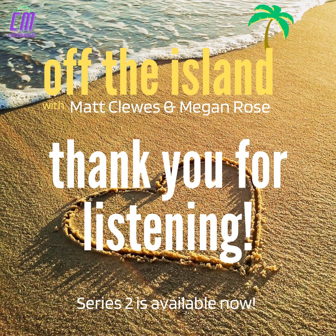 offtheislandPod's tweet photo. A huge thank you to everyone who has listened and supported to the podcast this series, it has been an amazing one for us.
We can’t believe it’s over already, but it is what it is, until it isn’t 😉
Big love also to our friends across BBC Radio, including @BBC3CR and @bbc5live https://t.co/UProZXgueH