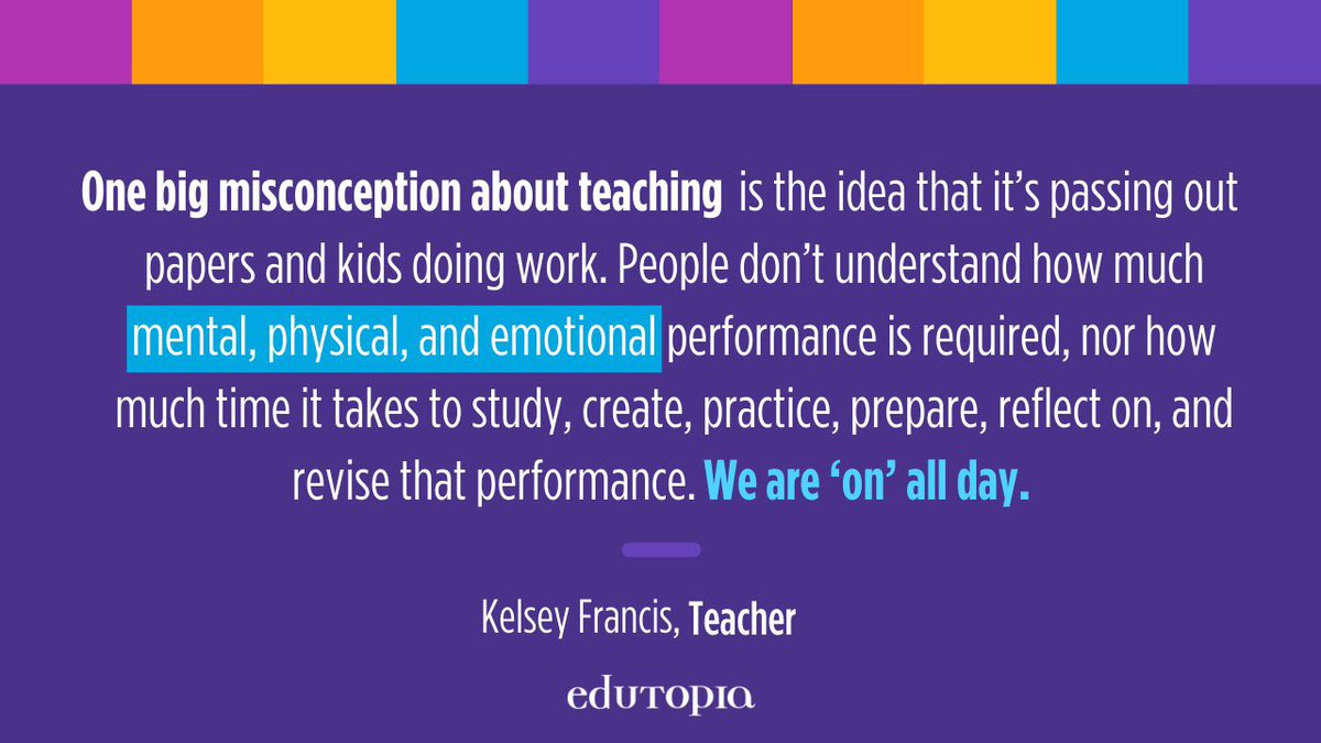 ❤️ Kelsey Francis via @edutopia #Teachers #education #OnAllDay #DASDpride
