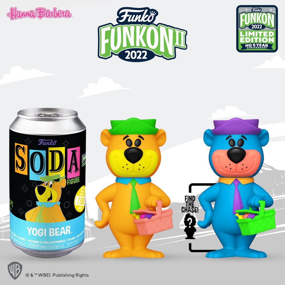 FunkoPOPsNews's tweet photo. Funko Reveal #6, #7 and #8 with these exclusive Yogi, She Hulk and Hendrix Funko Sodas! #FunKon #FunKon2 #FunKonII #FPN #FunkoPOPNews #Funko #POP #POPVinyl #FunkoPOP #FunkoSoda https://t.co/PT6qineev6