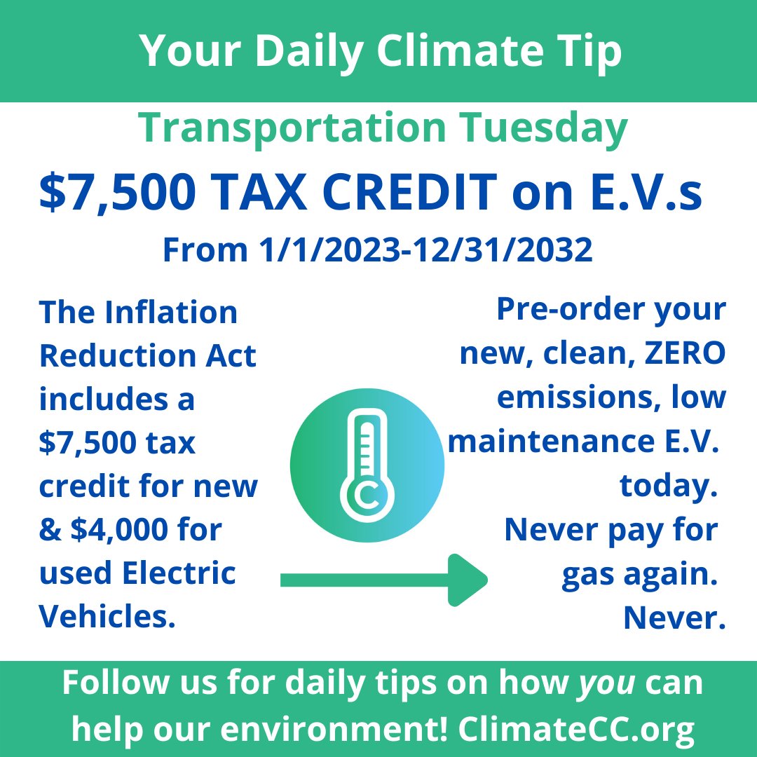 climate_cc's tweet photo. Time to go window-shopping for an electric vehicle! #ClimateCC #electrifyeverything #nogas #eliminateGHG #EV #motorheads https://t.co/JvtuBp2mxV