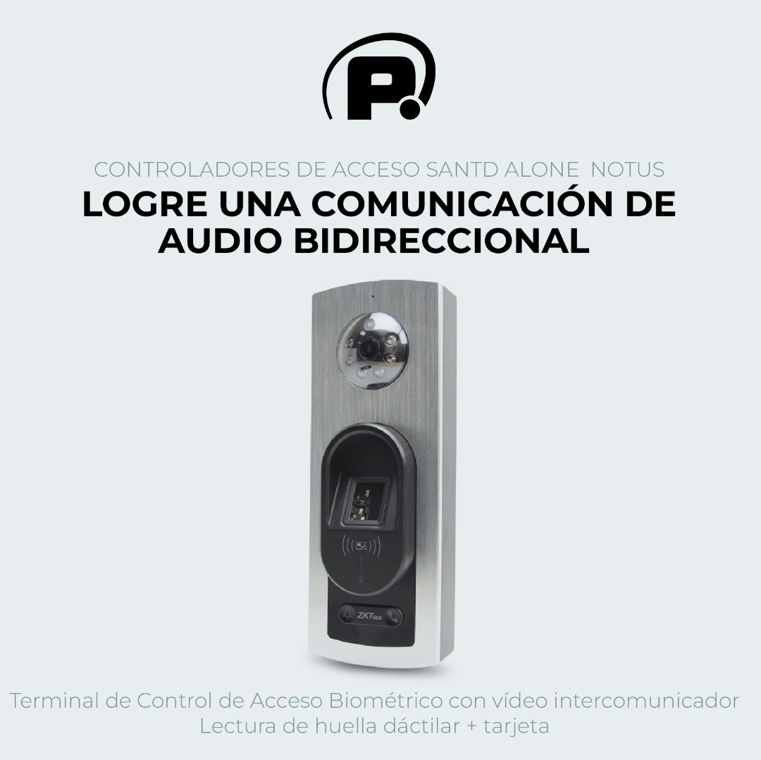 ⚡Notus es un dispositivo de Control de Acceso con reconocimiento de huellas digitales y tarjeta de proximidad que además incorpora una cámara HD compatible con función de videoportero.

¿Ya solicitaste tu equipo?

Contáctenos🔻:

📲 0424-255.66.00
📧 Info@proelca.net