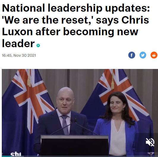 LuxonNotMyGovt's tweet photo. National Party Luxon promised change remember the RESET on day 1 we are no longer the party of scandal and sleaze inward looking and talking about ourselves the party of shambles under Bridges/Muller and Collins
Here we are 9 months later Luxon/Uffindell mess nothings changed https://t.co/WcskBy2bTP