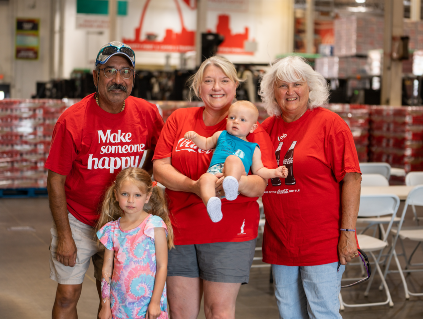 HeartlandCoke's tweet photo. So much of what makes our employees the best is because of their heartbeats at home. At Heartland, we believe family is everything and we have thoroughly enjoyed watching our two worlds come together during our Skills Competition. #family #cocacola https://t.co/4adLyCfOKS